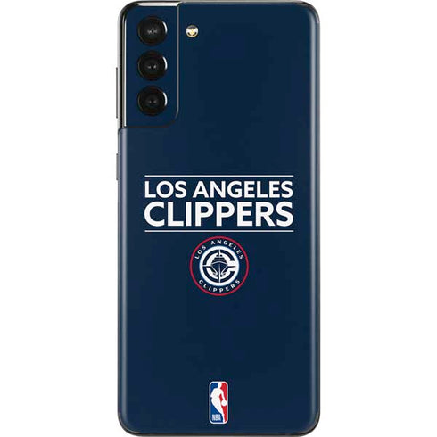 NBA Los Angeles Clippers Standard Blue Galaxy S21 Plus 5G Skin